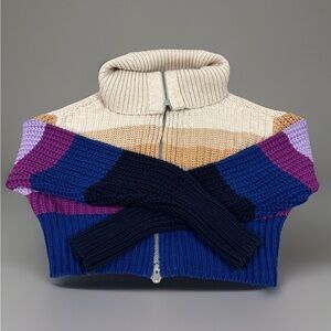 Aerie Multicolor Striped Cardigan